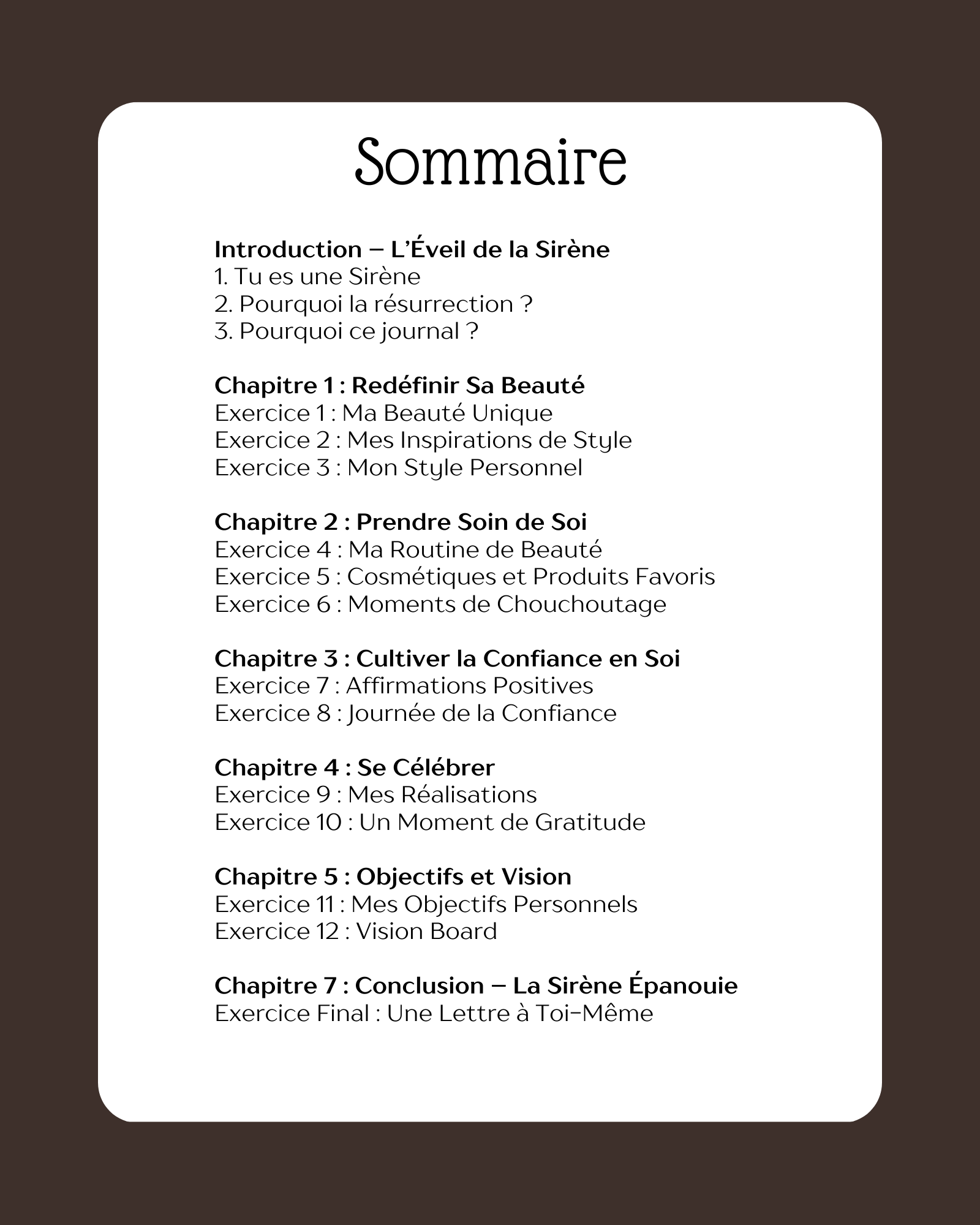 Journal d’une Sirène - Journal des Plaisirs – Image 2